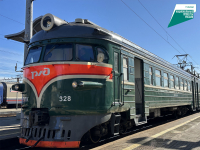 Туристический ретро-электропоезд отправился в первый рейс по маршруту 